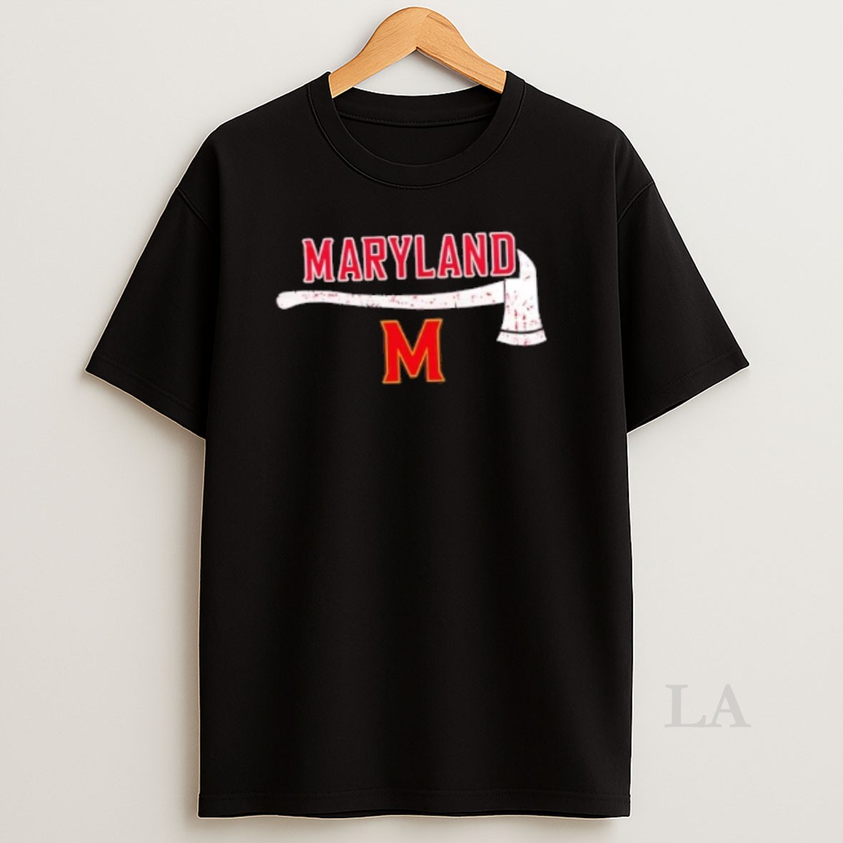 Original Firefighter Fire Dept Always Ready Maryland 2 Sided Shirt