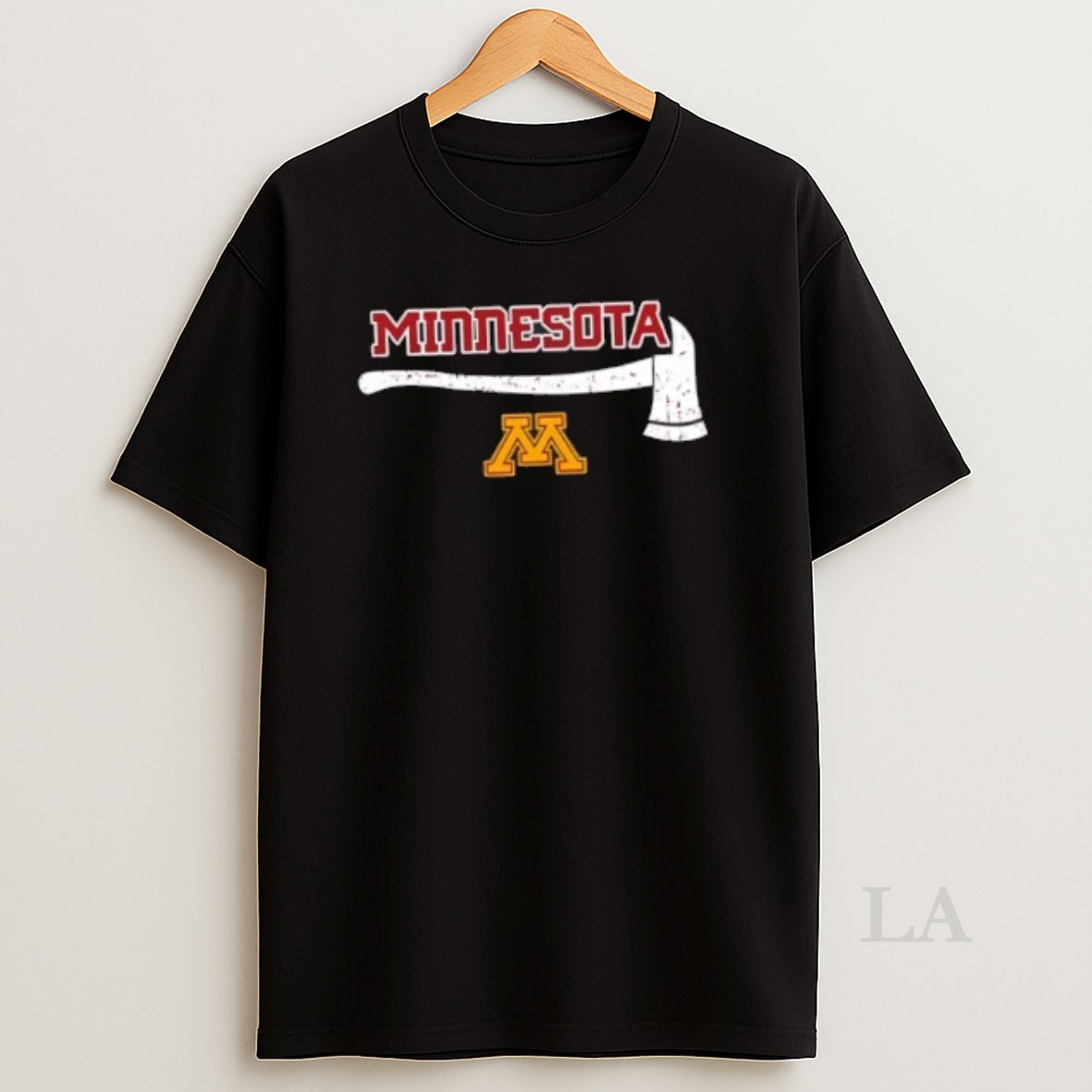 Original Firefighter Fire Dept Always Ready Minnesota 2 Sided Shirt