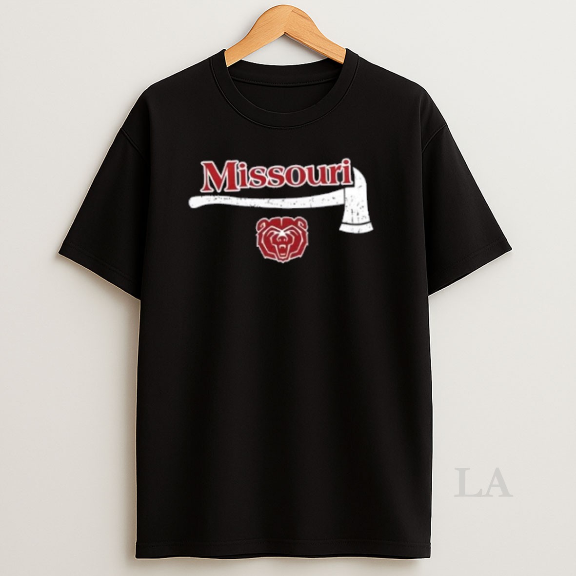 Original Firefighter Fire Dept Always Ready Missouri State 2 Sided Shirt
