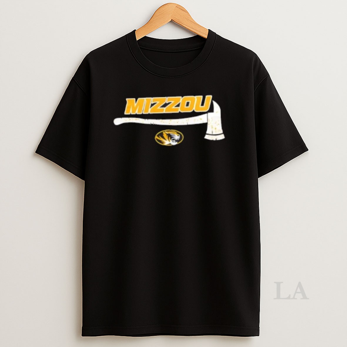 Original Firefighter Fire Dept Always Ready Missouri Tigers 2 Sided Shirt