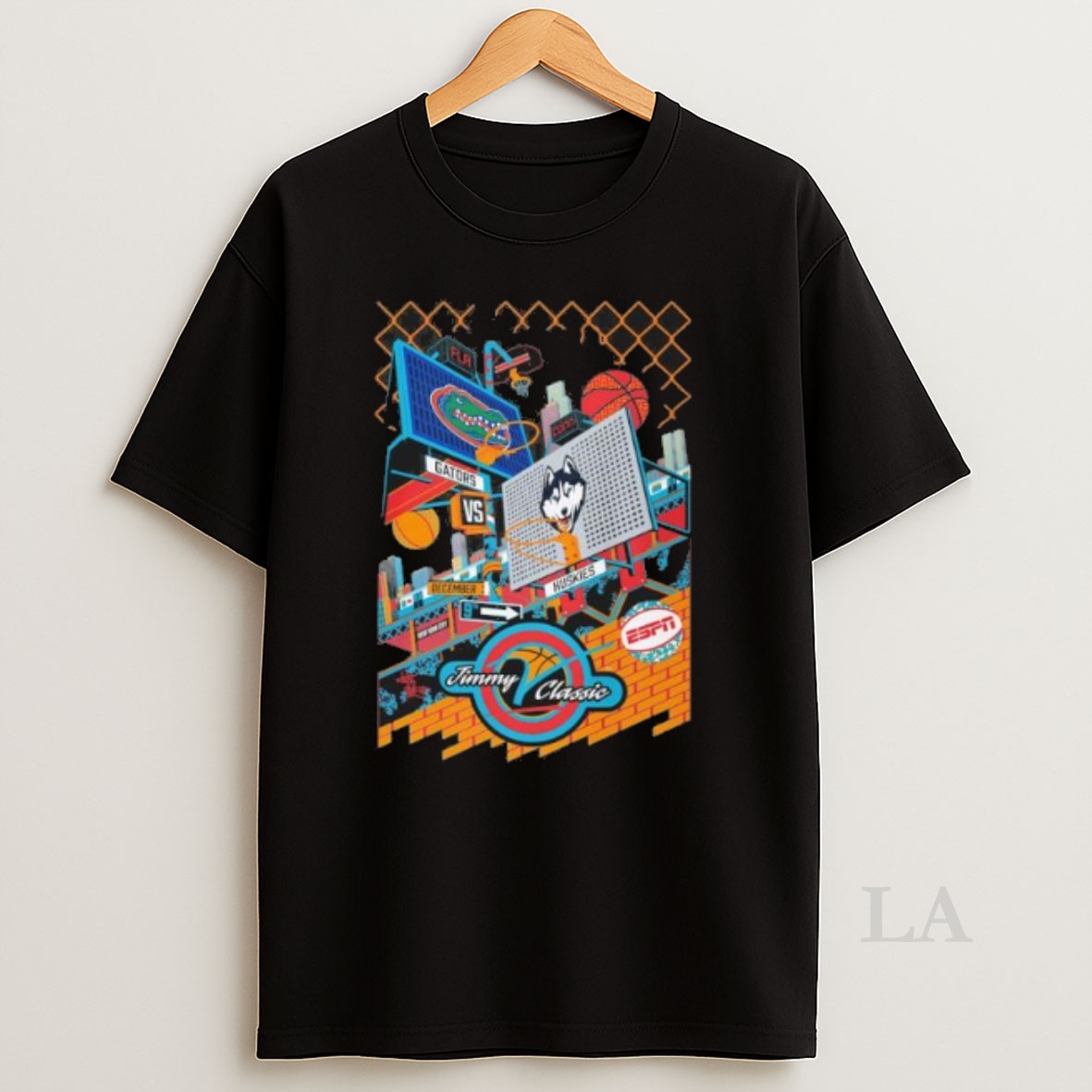 Original Florida Vs Uconn 2025 Jimmy V Classic Basketball Shirt