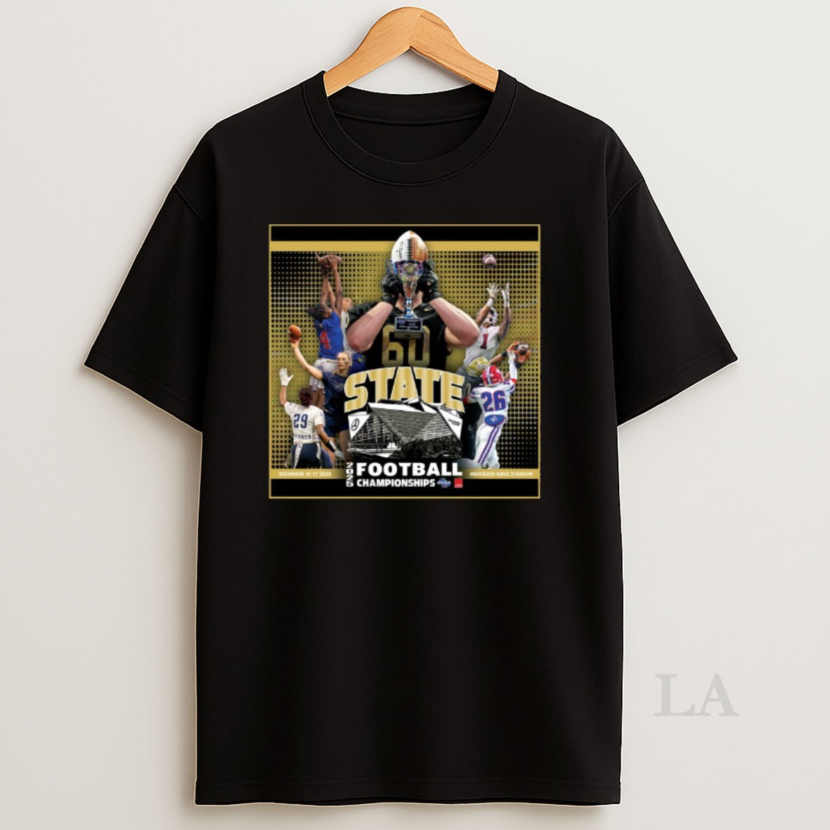 Original Ghsa Football State Championships December 15 17 2025 Mercedes Benz Stadium Shirt