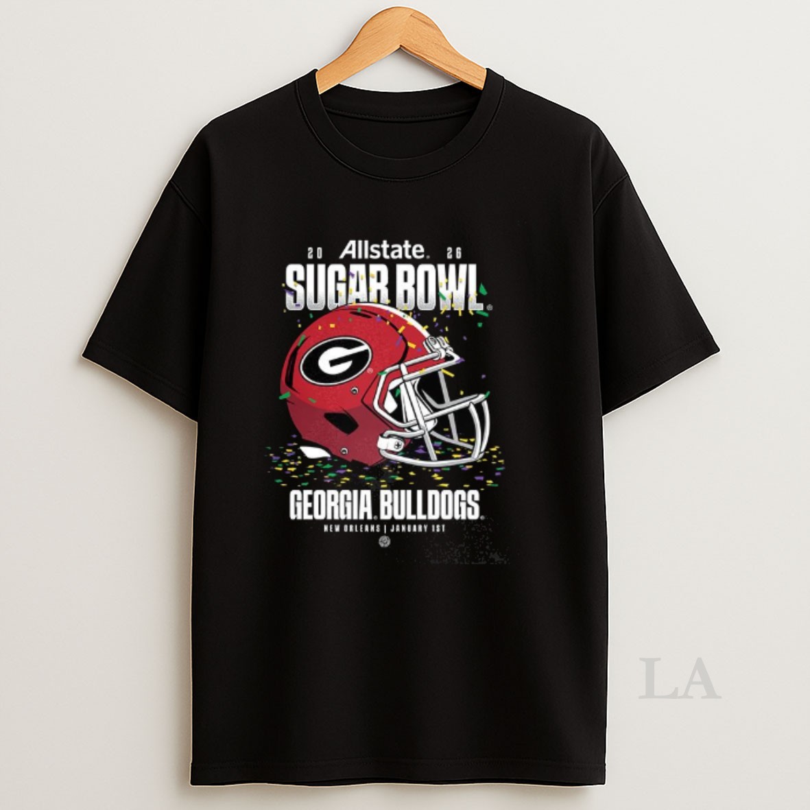 Original Georgia Bulldogs 2025 Allstate Sugar Bowl Helmet Shirt