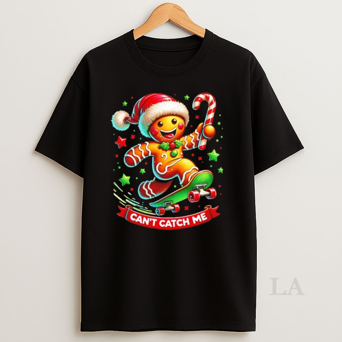 Original Gingerbread Cant Catch Me Shirt