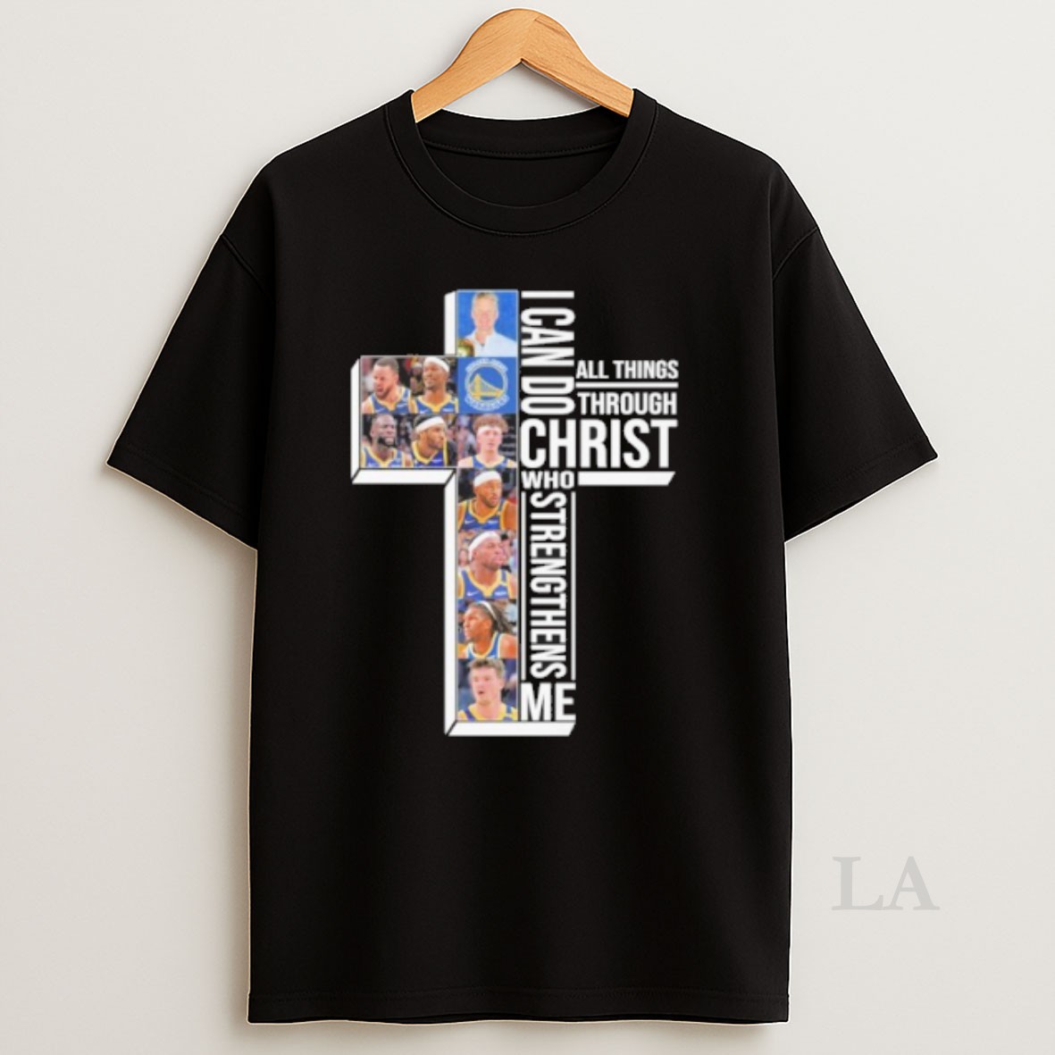 Original Golden State I Can Do All Things Through Christ Who Strengthens Me Shirt
