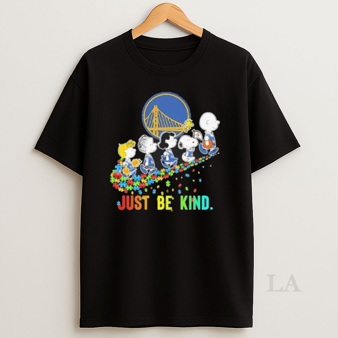 Original Golden State Warriors Peanuts Just Be Kind Shirt