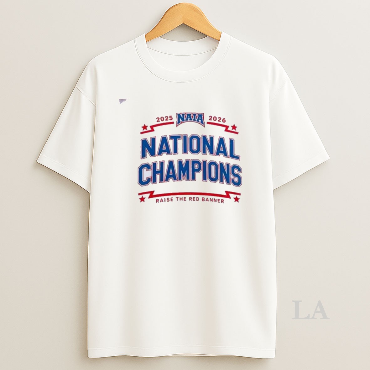 Original Grand View Vikings 2025 26 Naia National Champions Raise The Red Banner Shirt