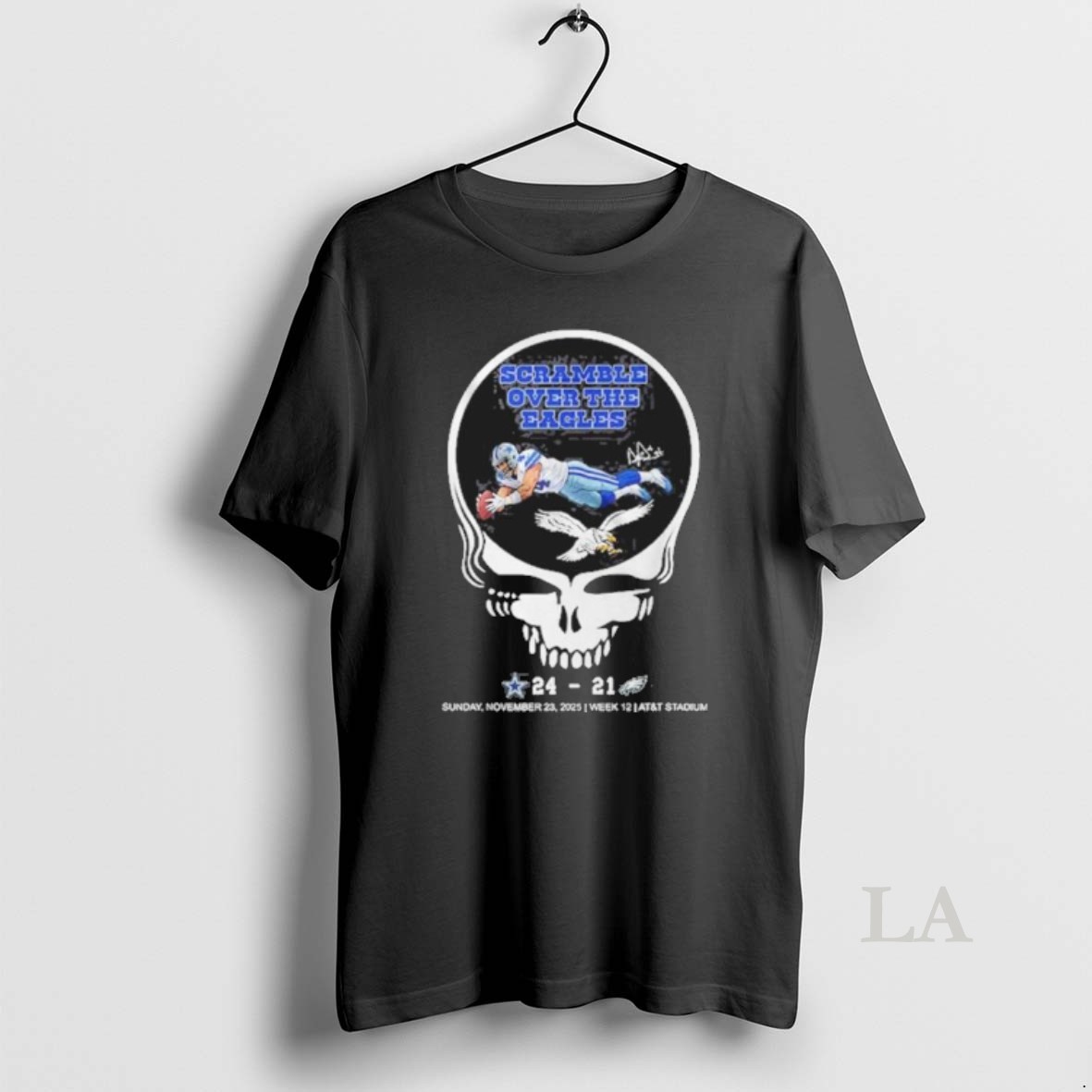 Original Grateful Dead Cowboys Scramble Over The Eagles Beat Eagles Shirt