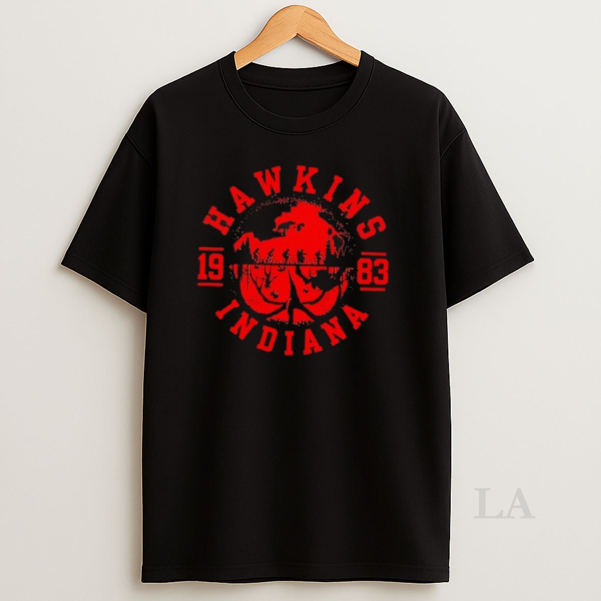 Original Hawkins 1983 Indiana Upside Down Shirt