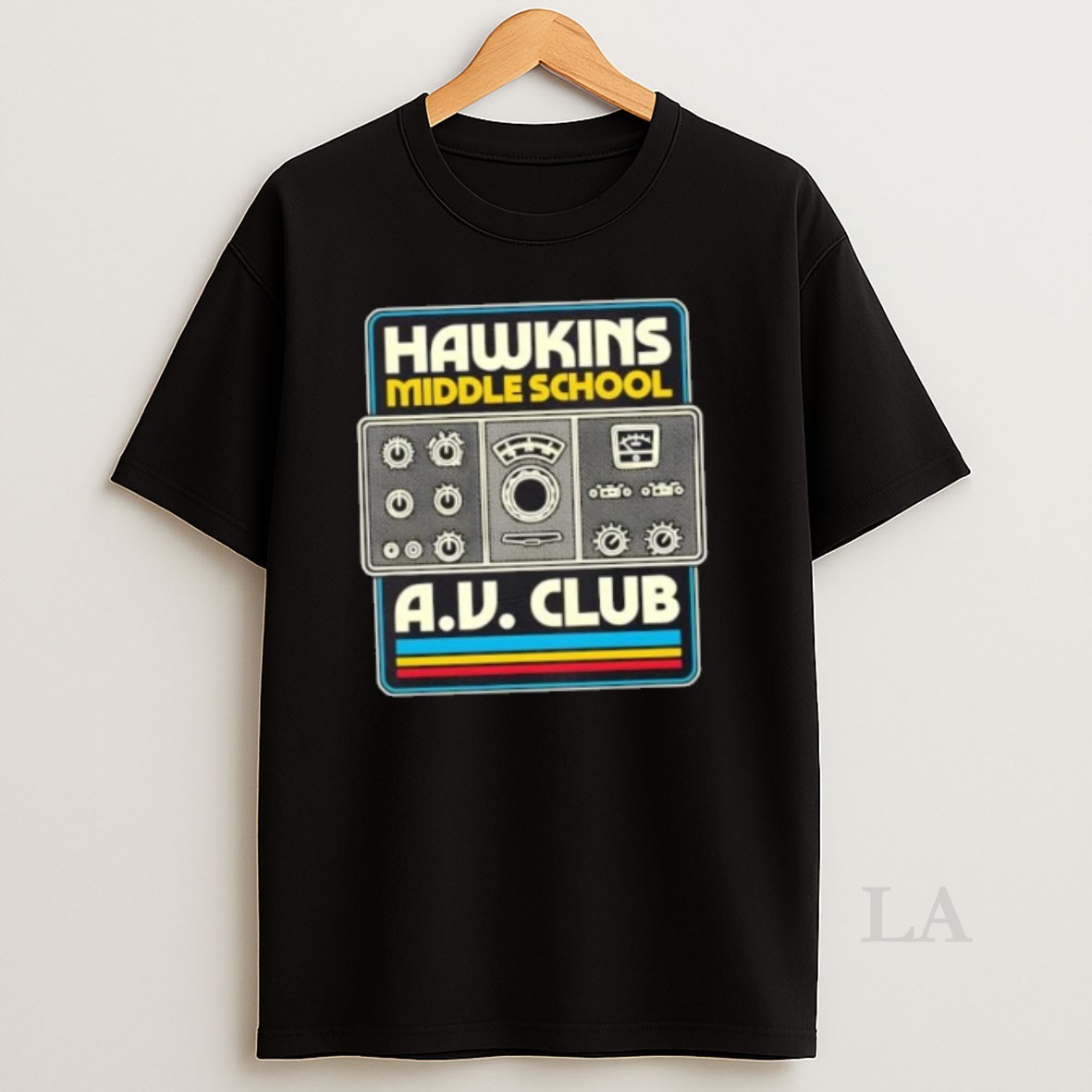 Original Hawkins Middle School Av Club Shirt
