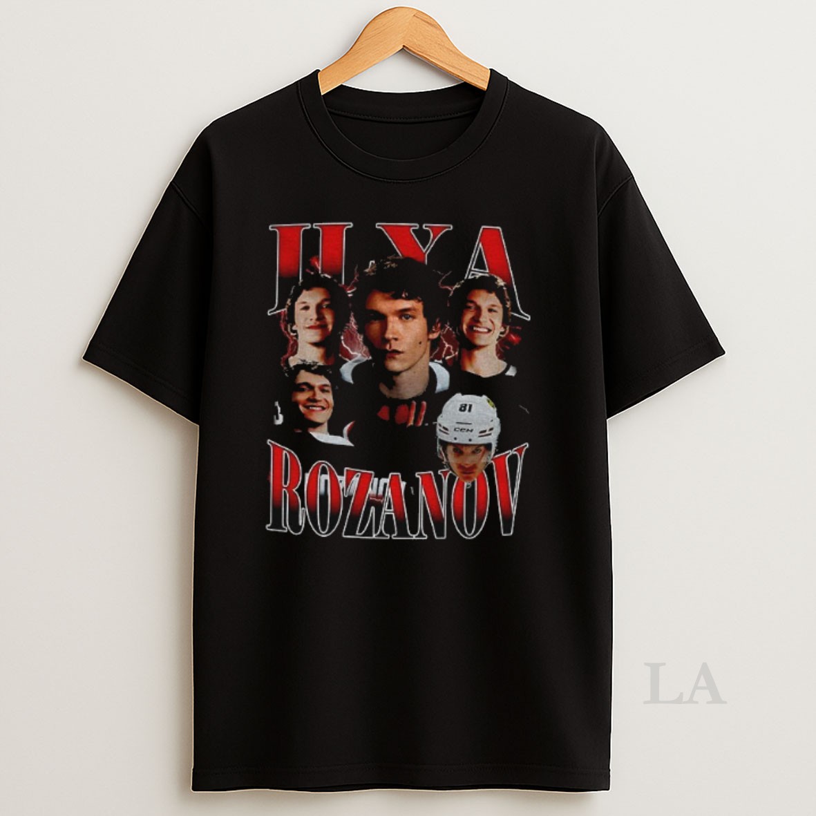 Original Hollanov Ilya Rozanov Heated Hockey Rivalry Bootleg Graphic Shirt