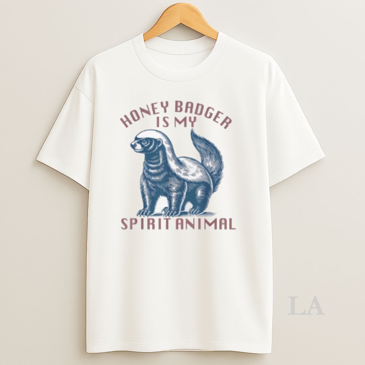 Original Honey Badger Is My Spirit Honey Badger Vintage Shirt