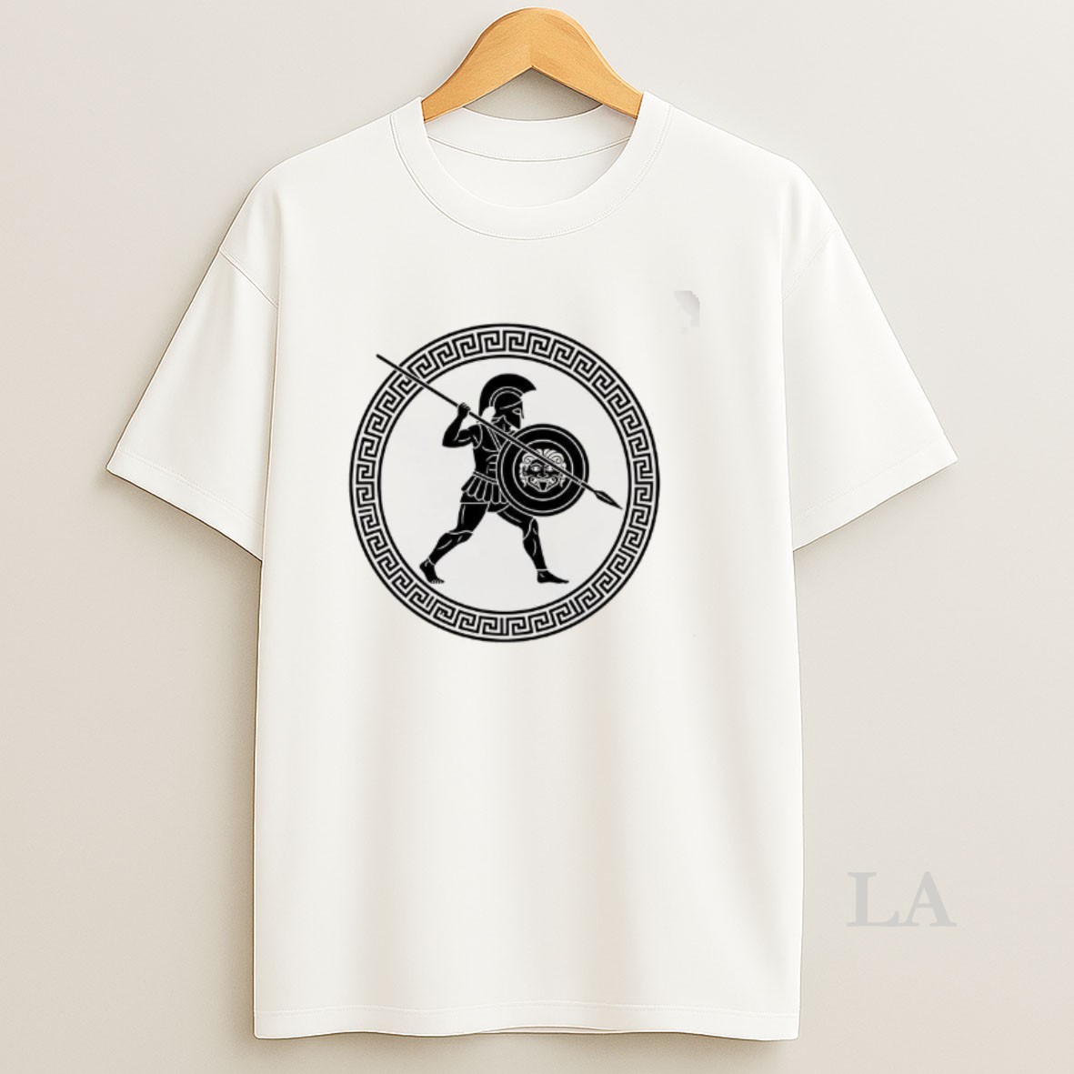 Original Hoplite Ancient Greek Warrior Logo Shirt