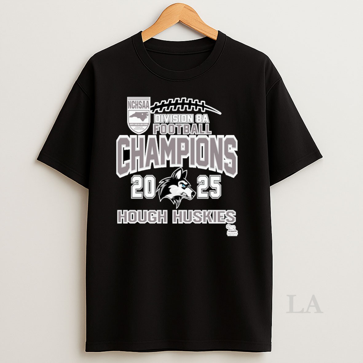 Original Hough Huskies Nchsaa Division 8a Football Champions 2025 Shirt