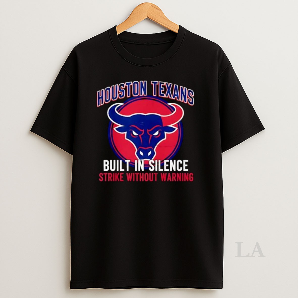 Original Houston Texans Built In Silence Strike Without Warning Shirt