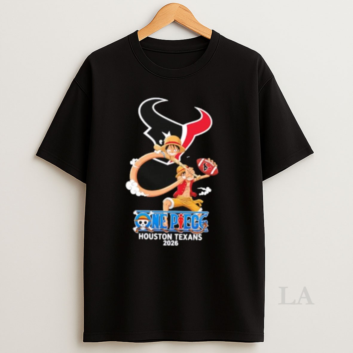 Original Houston Texans One Piece 2026 Luffy Shirt