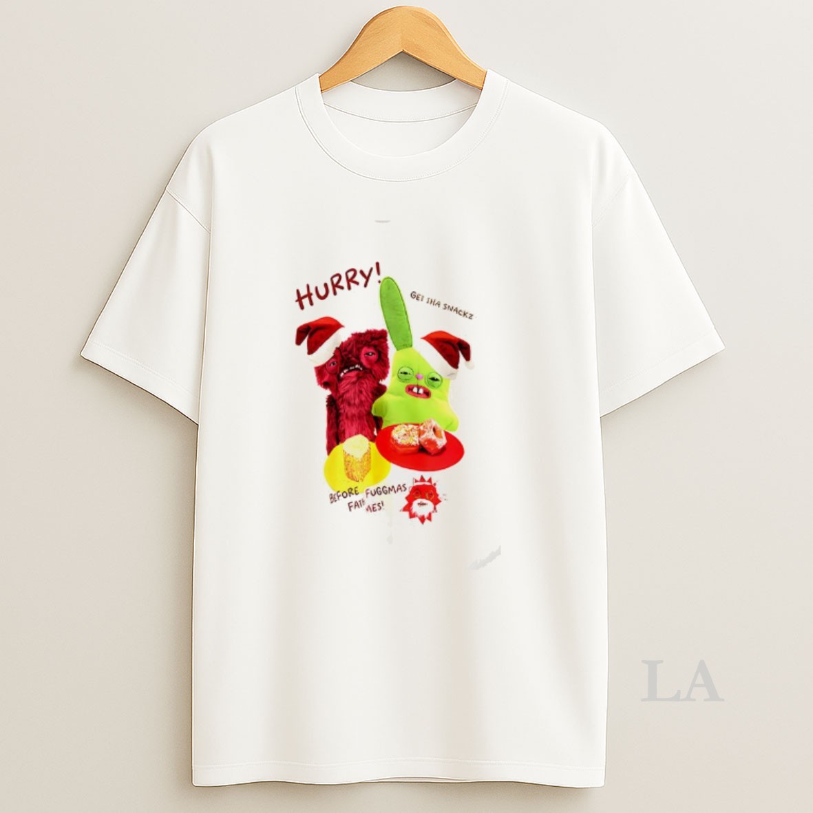 Original Hurry Get Tha Snackz Before Fath Fuggmas Shirt