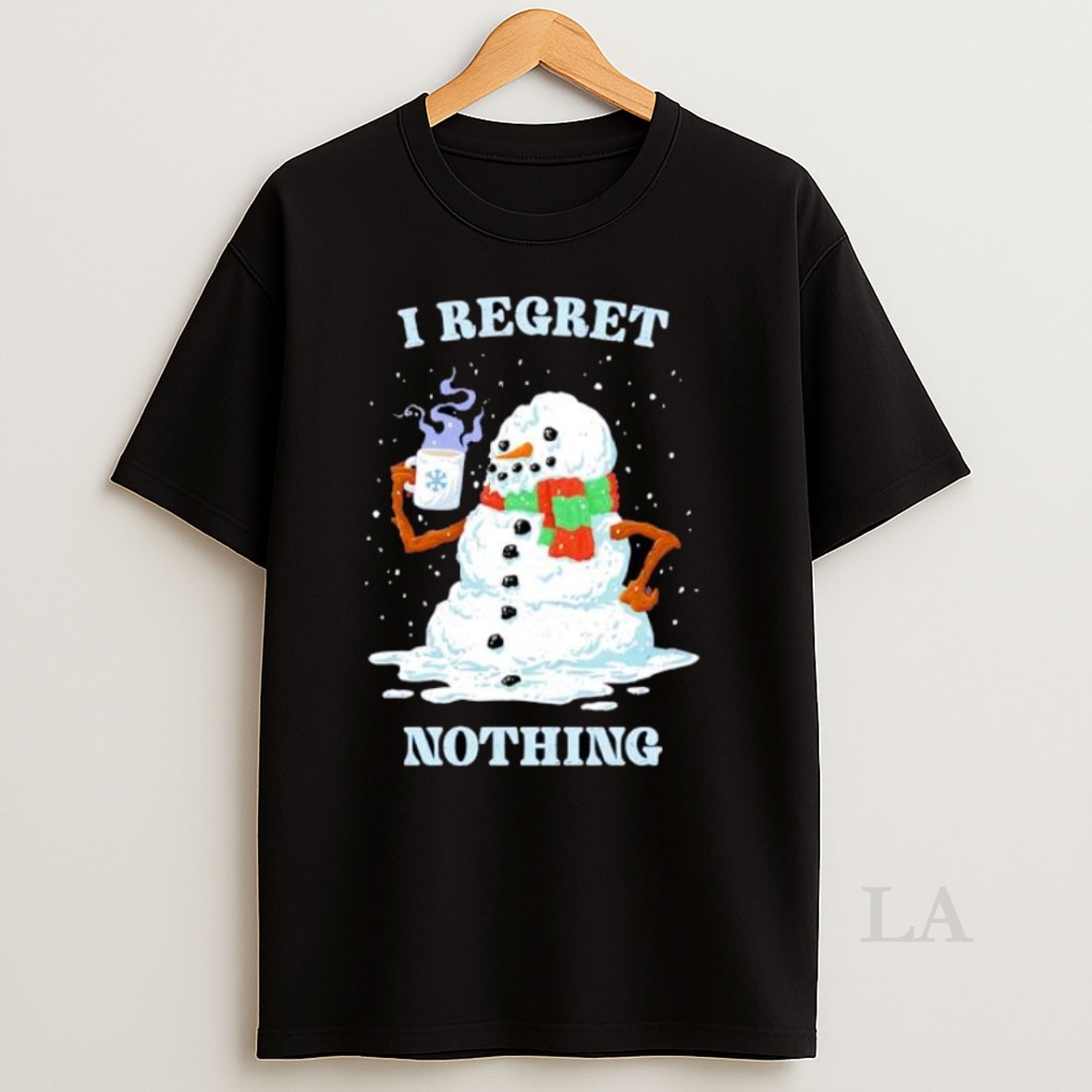 Original I Regret Nothing Snowman Shirt