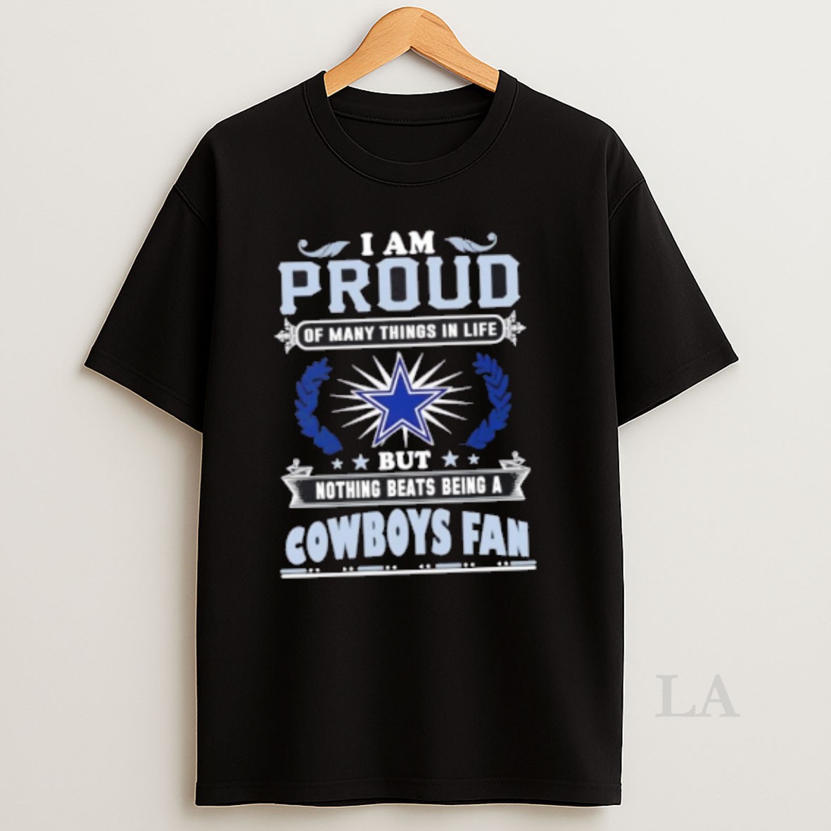Original I Am Proud Of Many Things In Life But Nothing Beats Being A Dallas Cowboys Fan Shirt