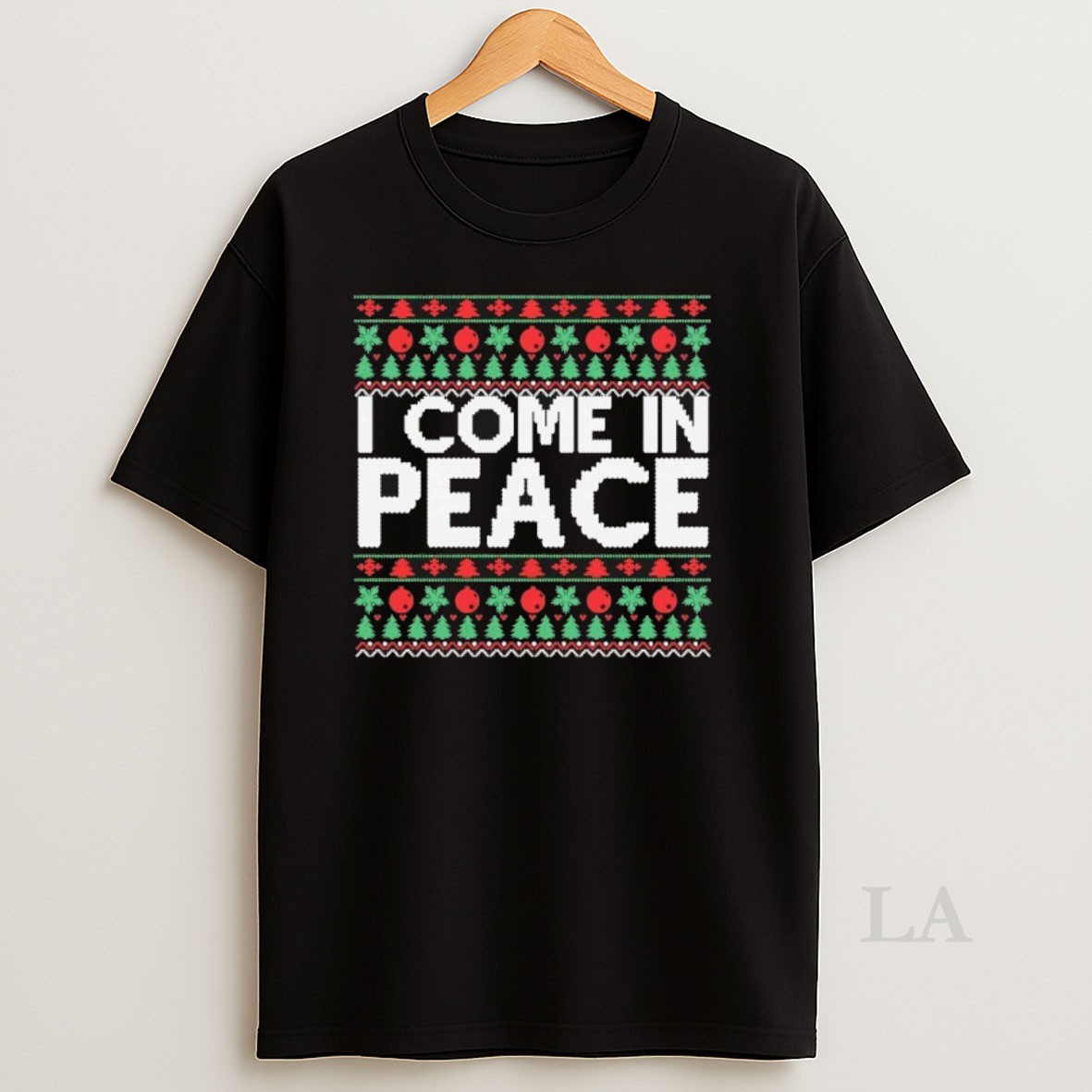 Original I Come In Peace Ugly Christmas Shirt