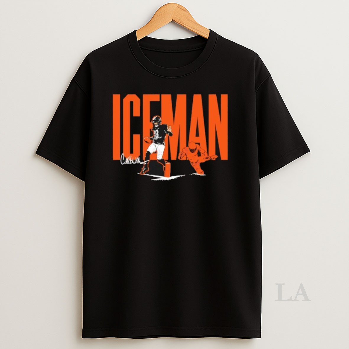 Original Iceman Caleb Williams Chicago Bears Football Signature Shirt