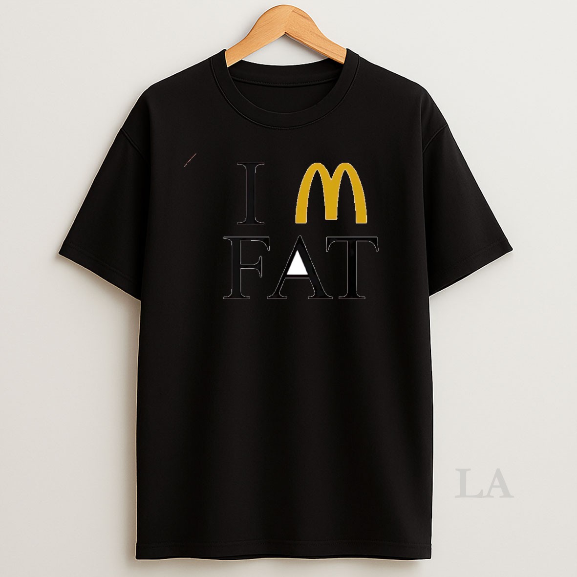 Original Im Fat Mcdonalds Circle Shirt