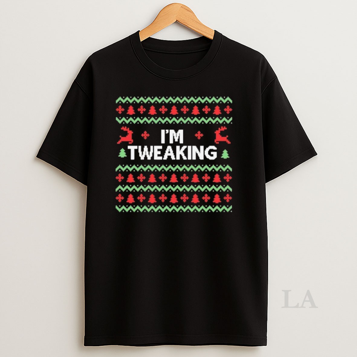 Original Im Tweaking Ugly Christmas Shirt