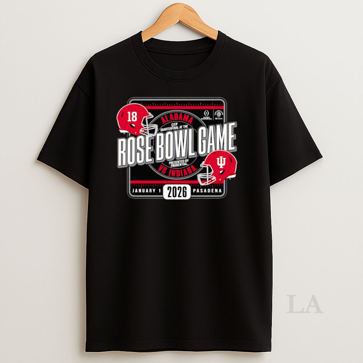 Original Indiana Football 2026 Rose Bowl Game Head To Head Shirt