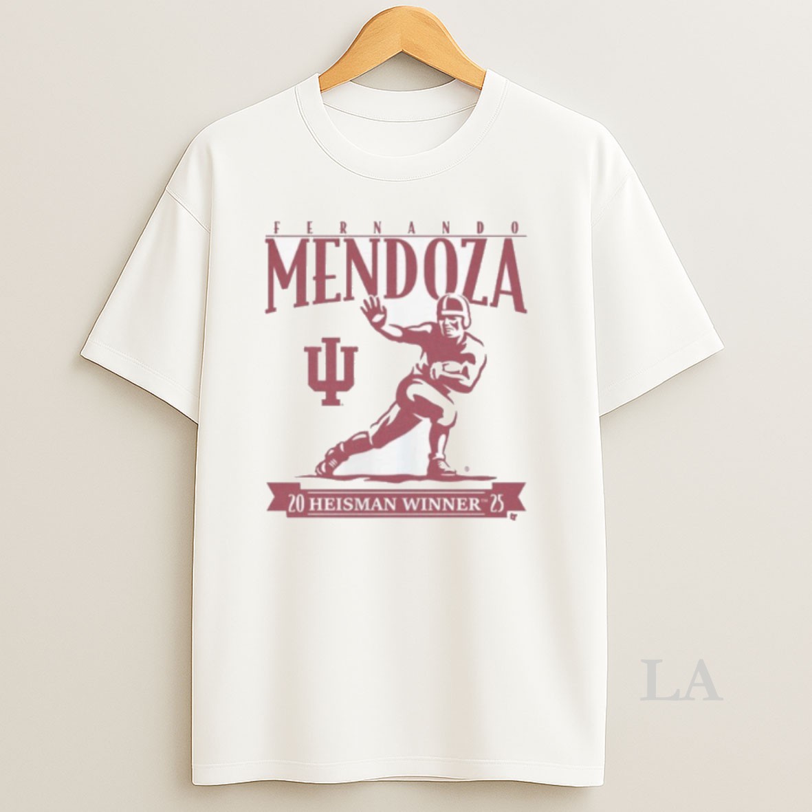 Original Indiana Football Fernando Mendoza Heisman Trophy Shirt