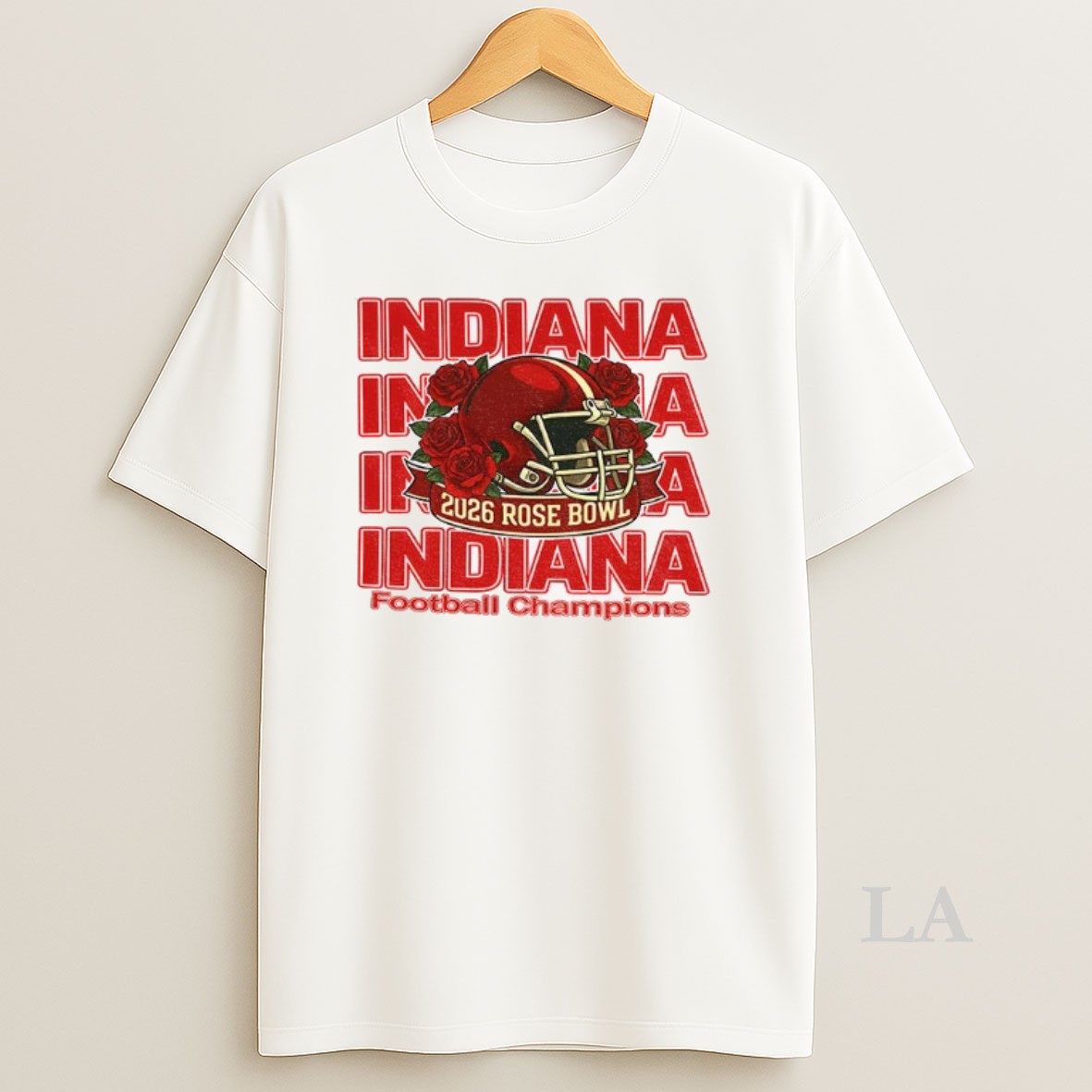 Original Indiana Hoosiers Rose Bowl 2026 Football Champions Helmet Logo Shirt