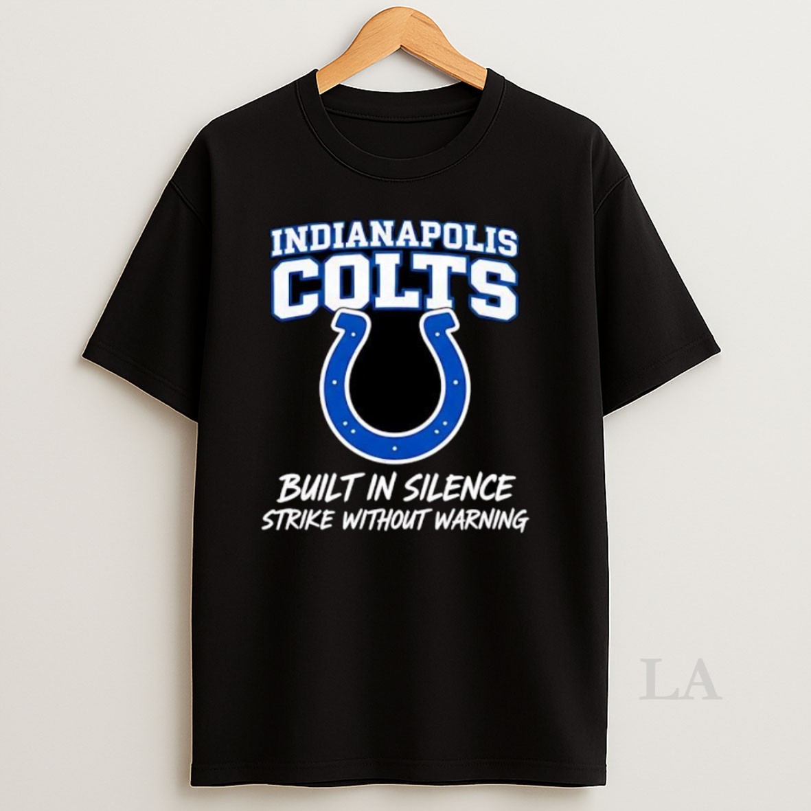 Original Indianapolis Colts Built In Silence Strike Without Warning Shirt