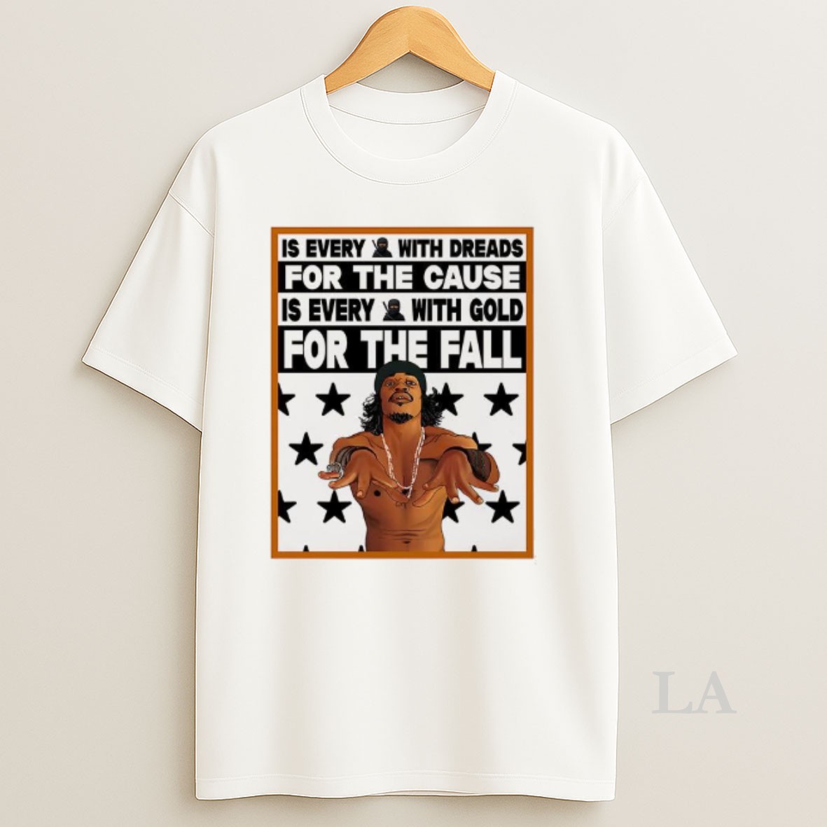 Original Is Every With Dreads For The Cause Is Every With Gold For The Fall Shirt