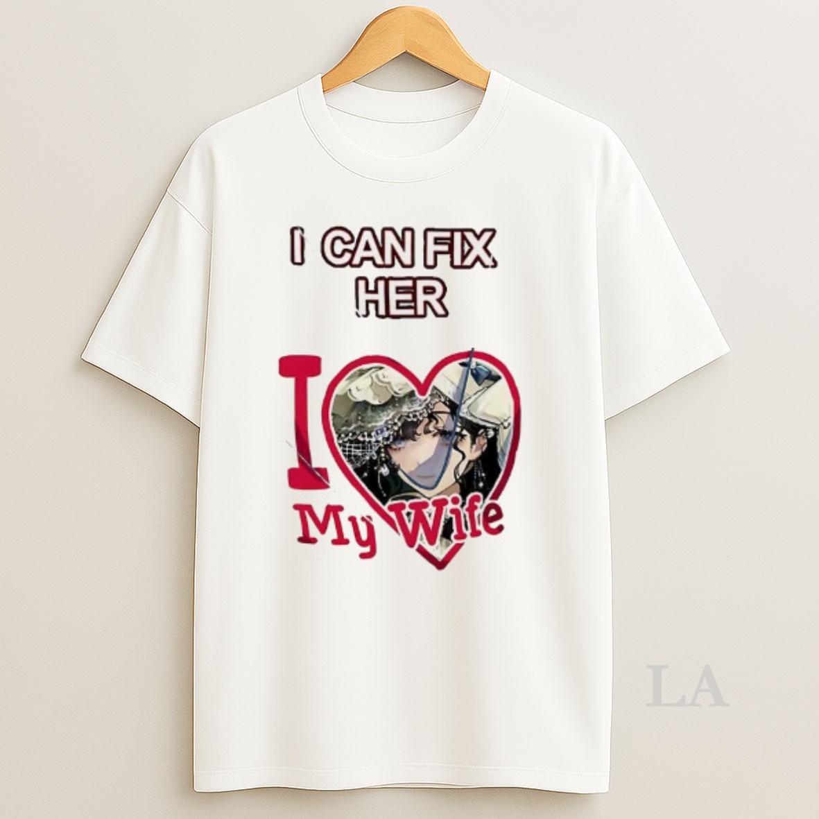 Original Isolde Reverse 1999 I Can Fix Her I Love My Wife Shirt