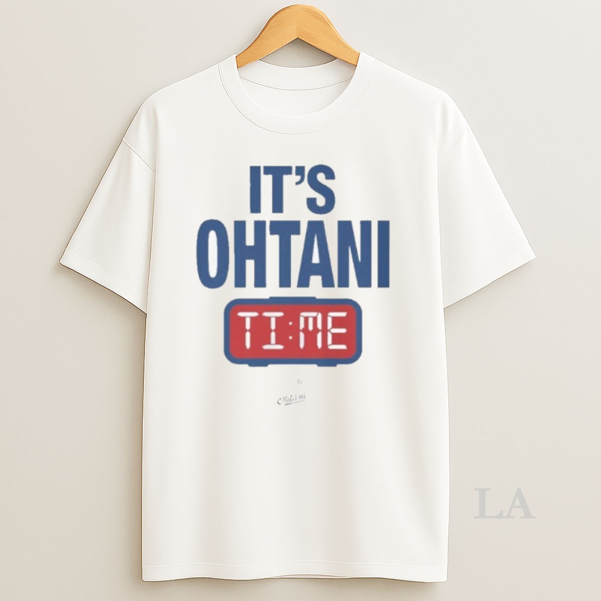 Original Its Ohtani Time Shirt