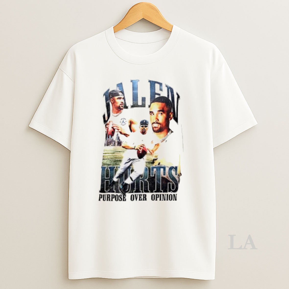 Original Jalen Hurts Purpose Over Opinion Graphic Shirt