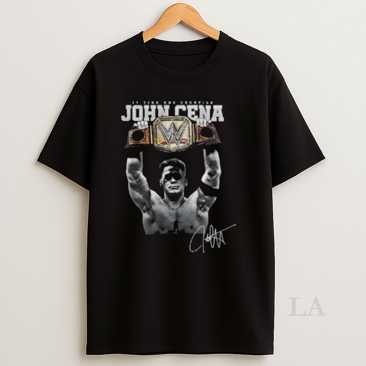 Original John Cena 17 Time Greatest Of All Time Wwe Champion Signature Shirt
