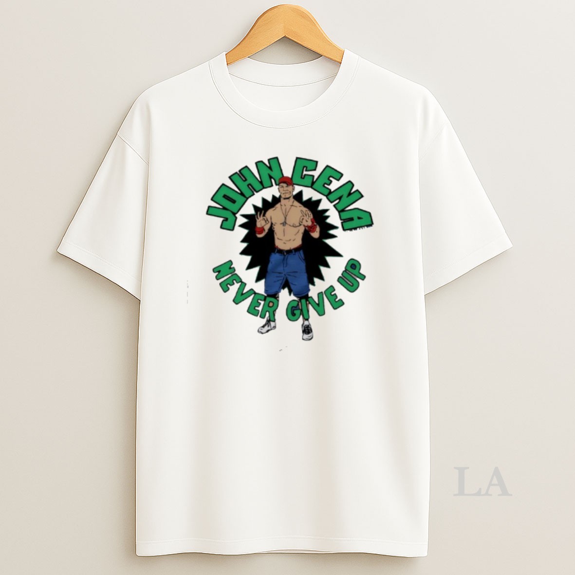 Original John Cena Homage Never Give Up Thank You Cena Shirt