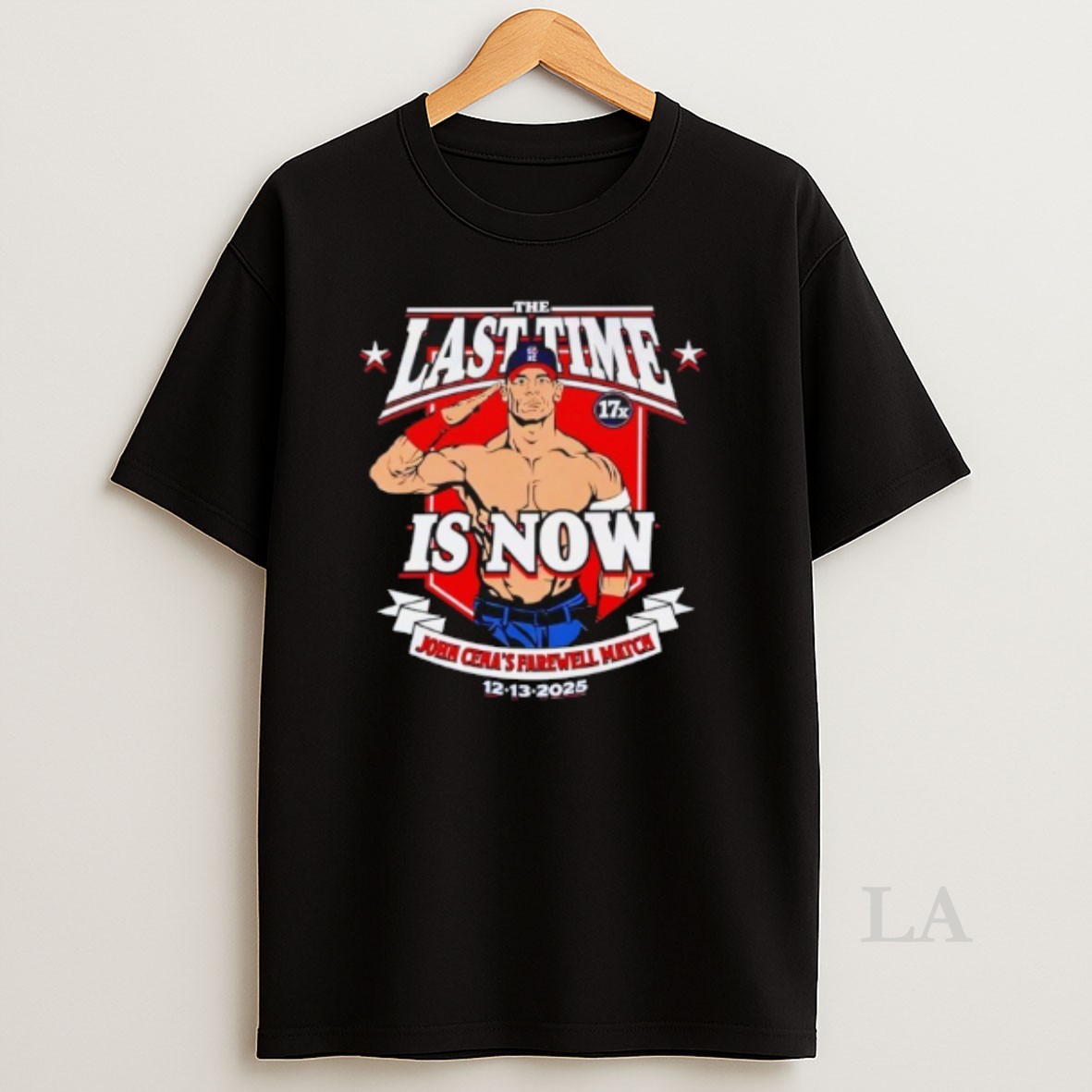 Original John Cena The Last Time Is Now Farewell Match In Washington Dc Dec 13 2025 Shirt