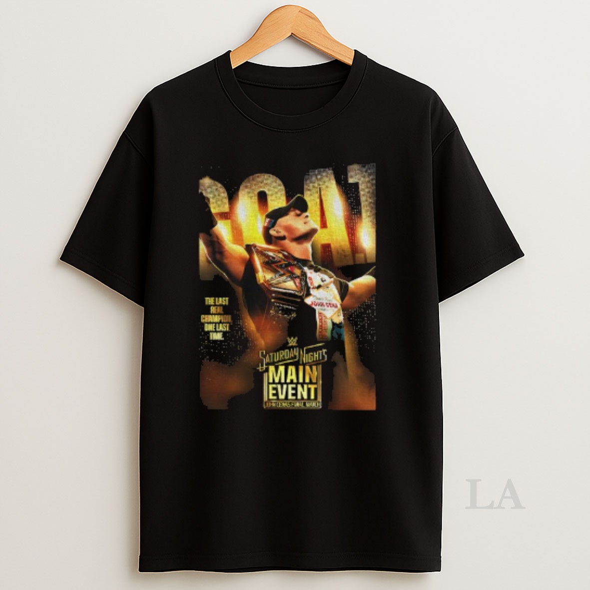 Original John Cenas End Of Era 2001 2025 Signature Thank You For The Memories Shirt