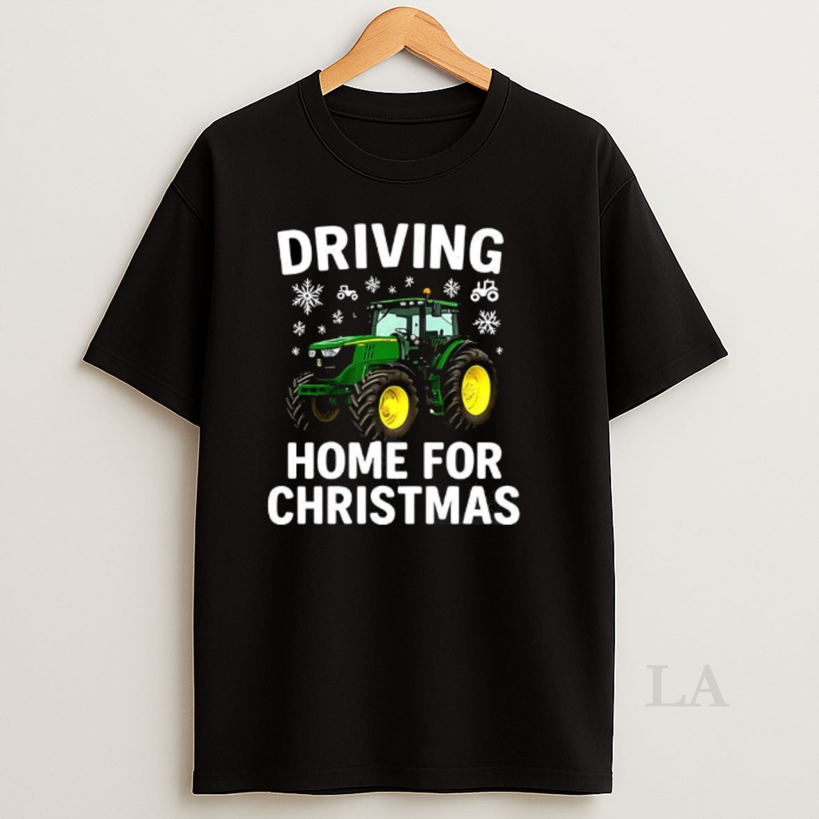 Original John Deere Tractors Driving Home For Christmas Shirt