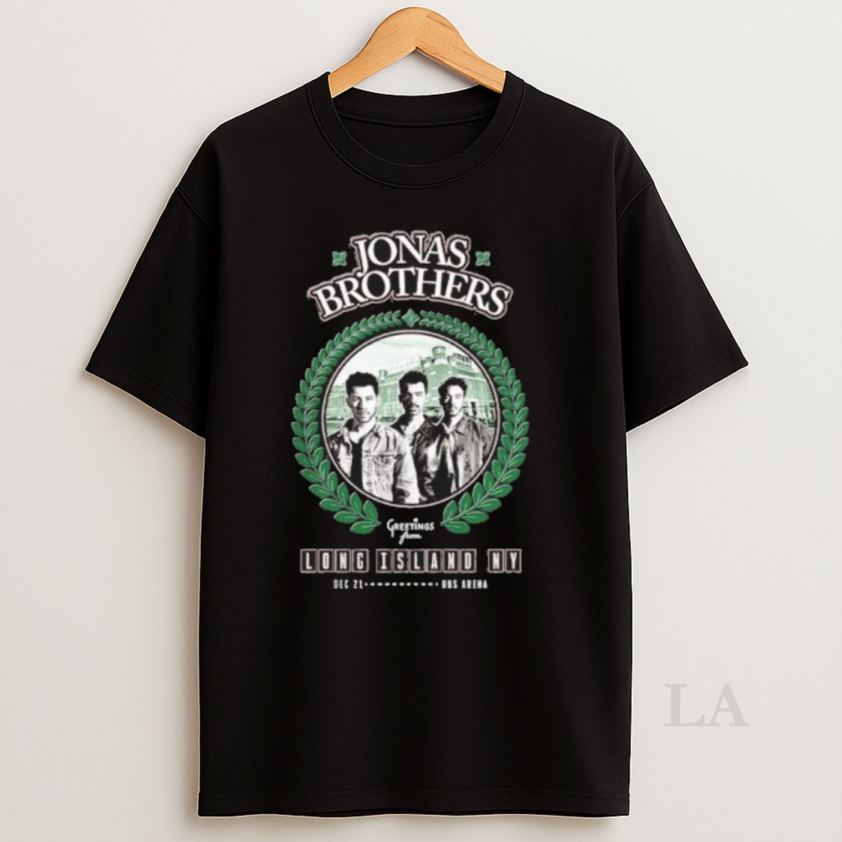 Original Jonas Brothers Greetings From Long Island Ny December 21 Shirt
