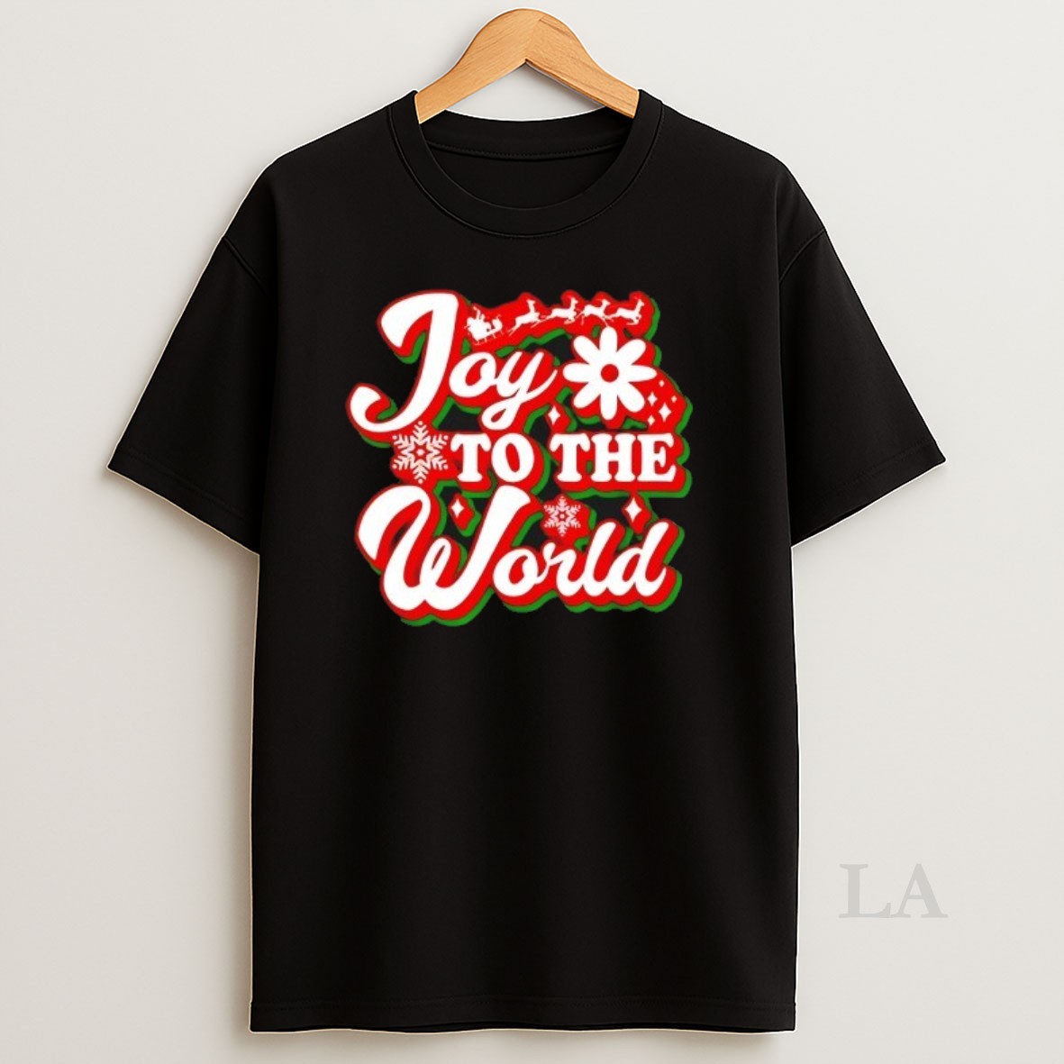 Original Joy To The World Merry Christmas Shirt