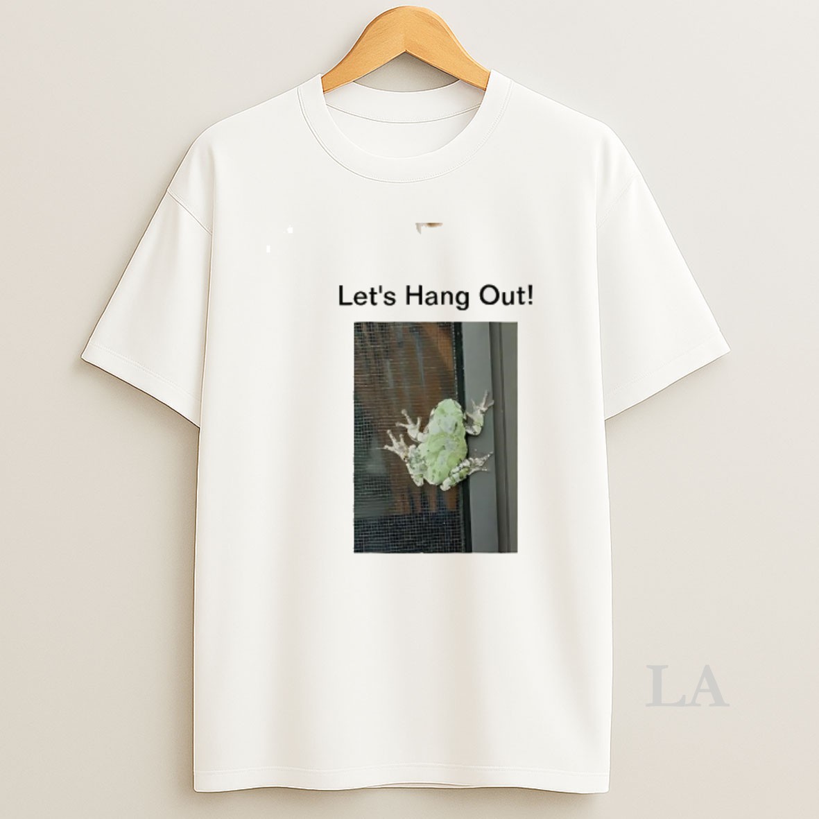 Original Lets Hang Out Frog Shirt