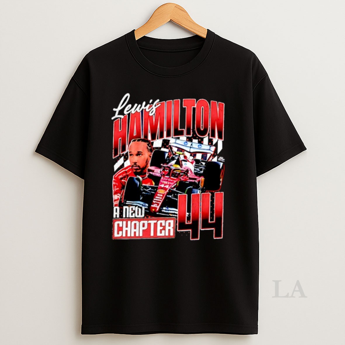 Original Lewis Hamilton F1 Racing A New Chapter Graphic Shirt
