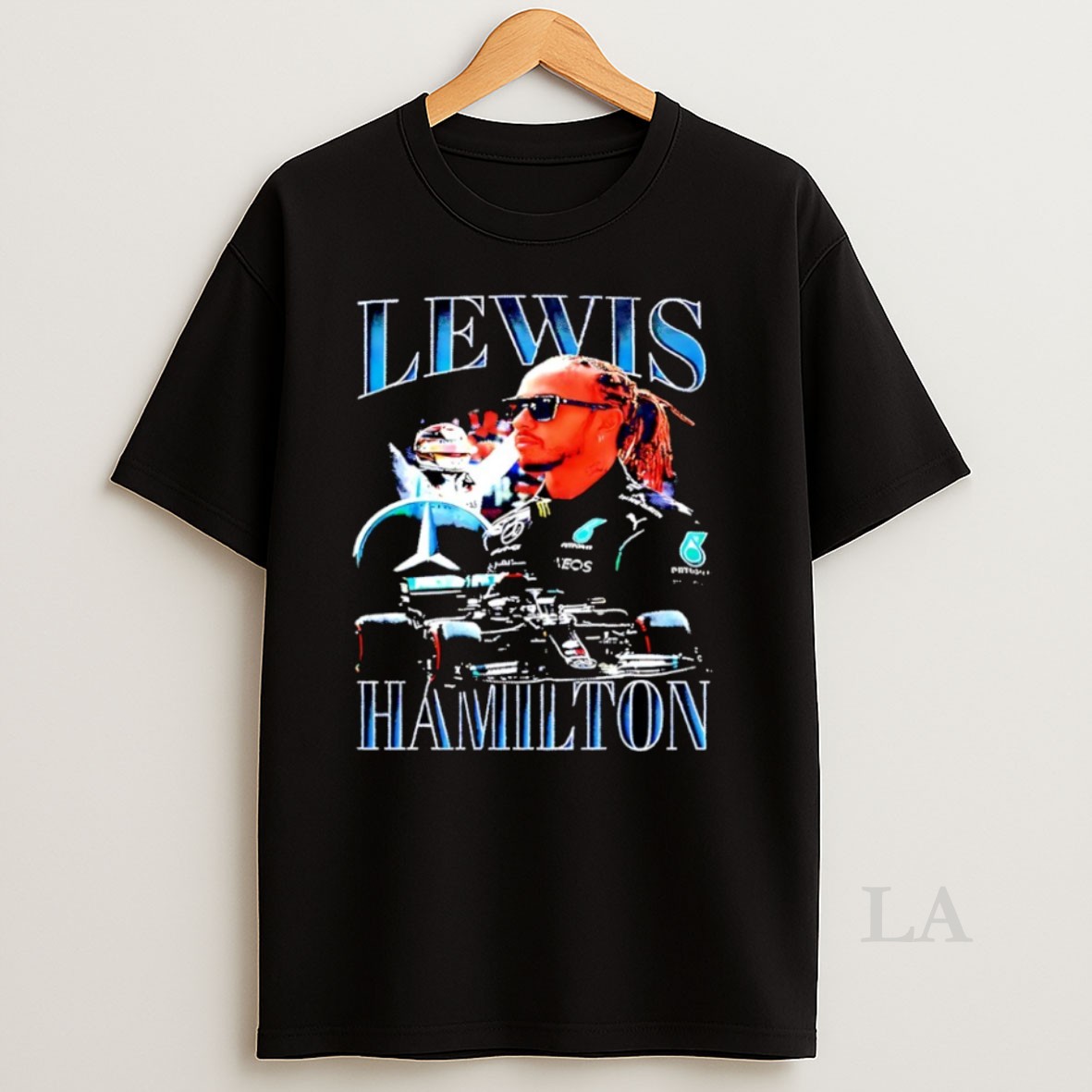 Original Lewis Hamilton F1 Racing Graphic Shirt