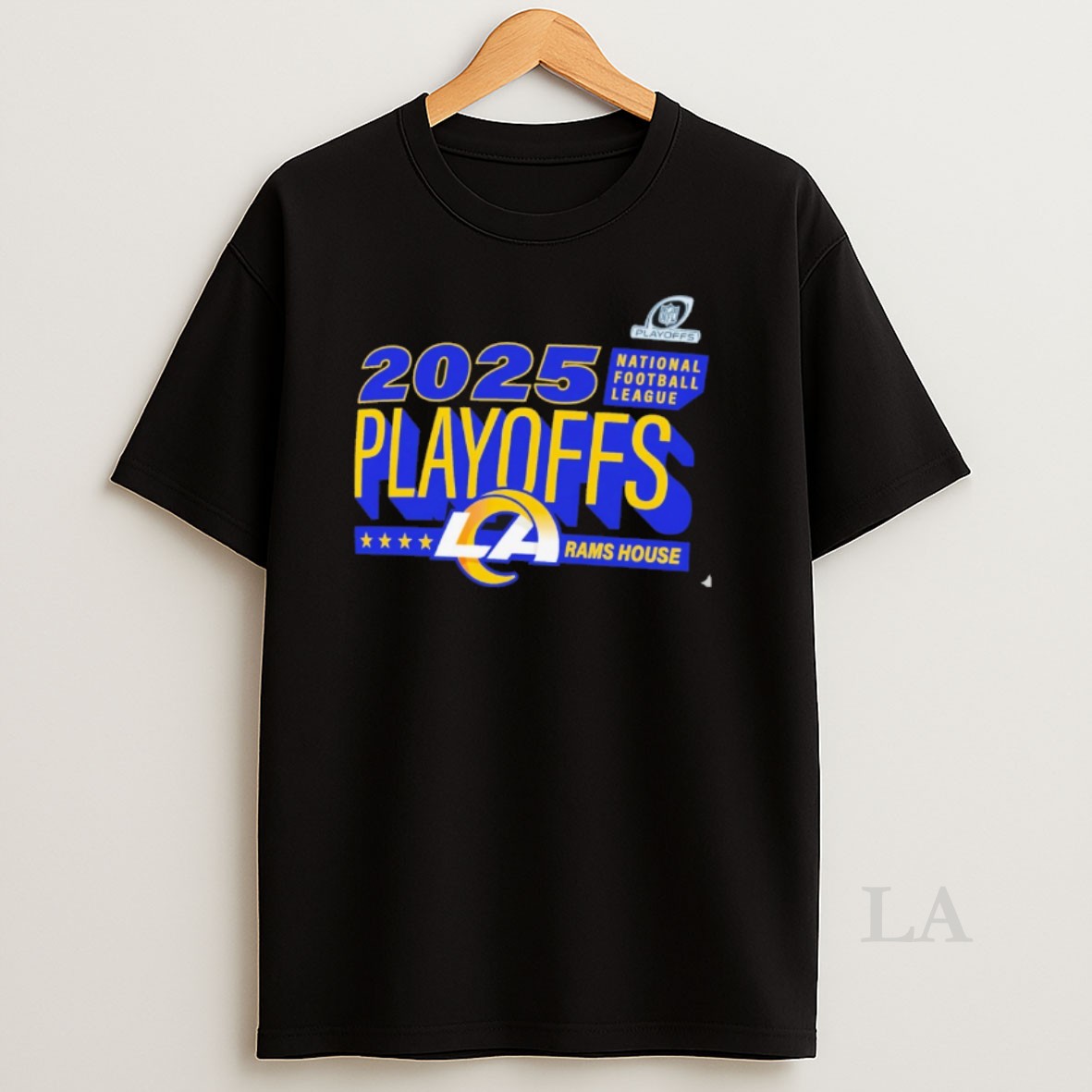 Original Los Angeles Rams 2025 Nfl Playoffs Ready Rams House Shirt