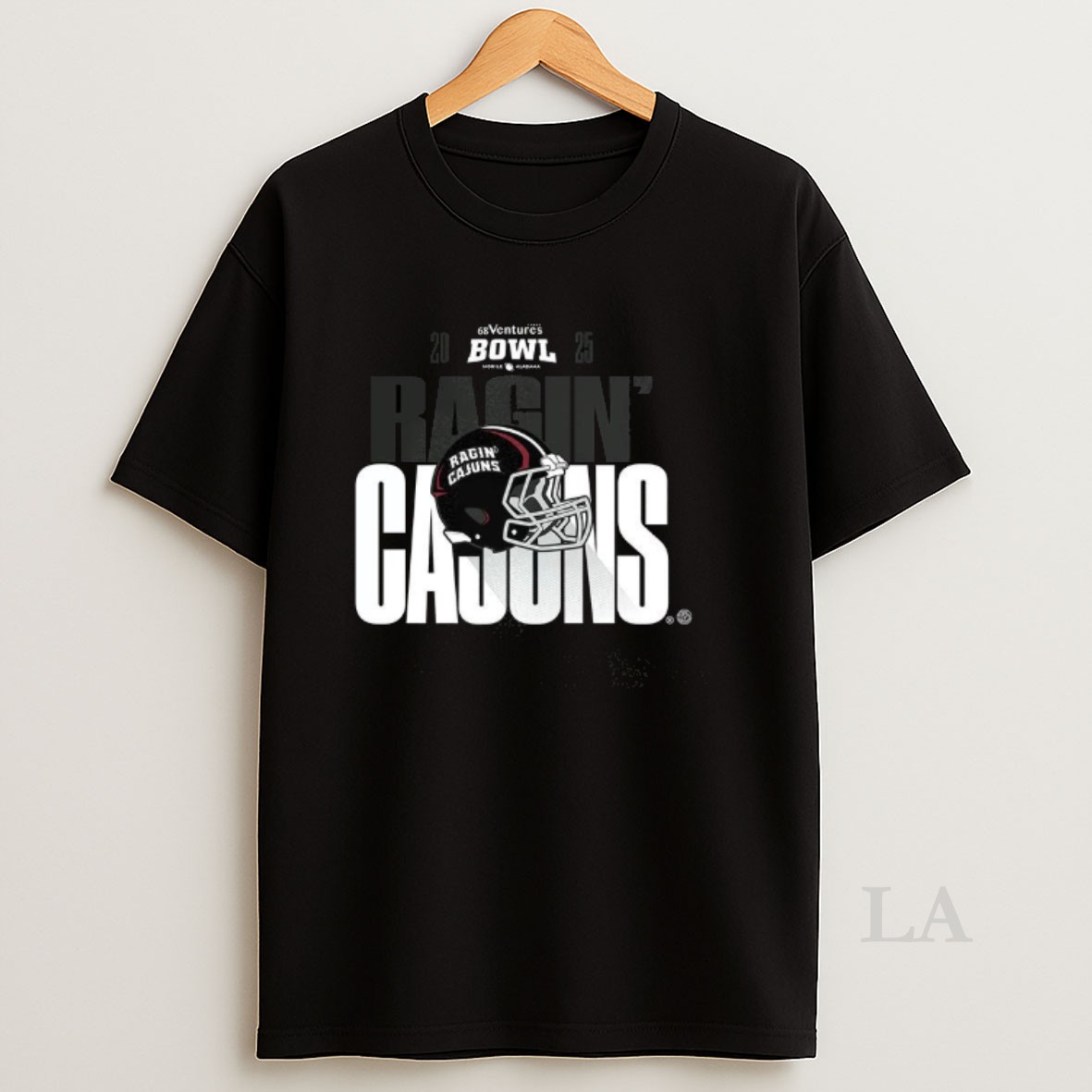 Original Louisiana Ragin Cajuns 68 Ventures Bowl 2025 Shirt