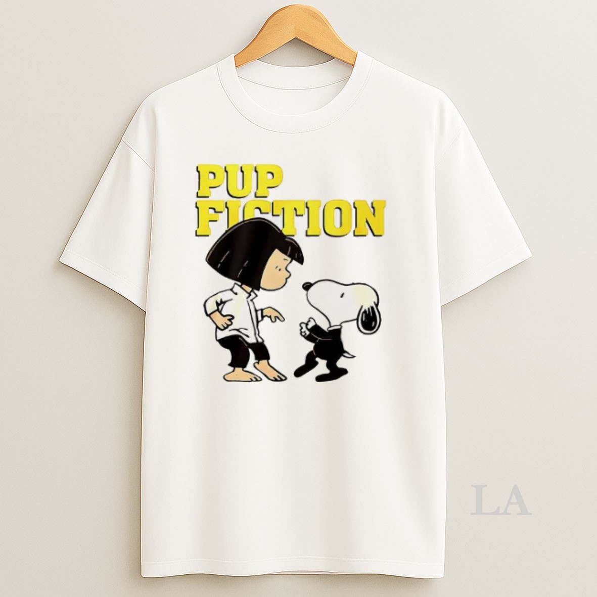 Original Lucy And Snoopy Pulp Fiction Shirt