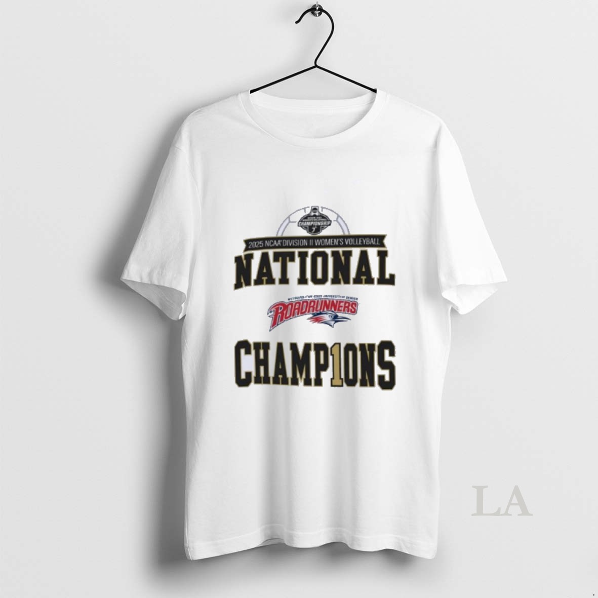 Original Msu Denver Roadrunners 2025 Ncaa Division Ii Womens Volleyball National Champions Shirt
