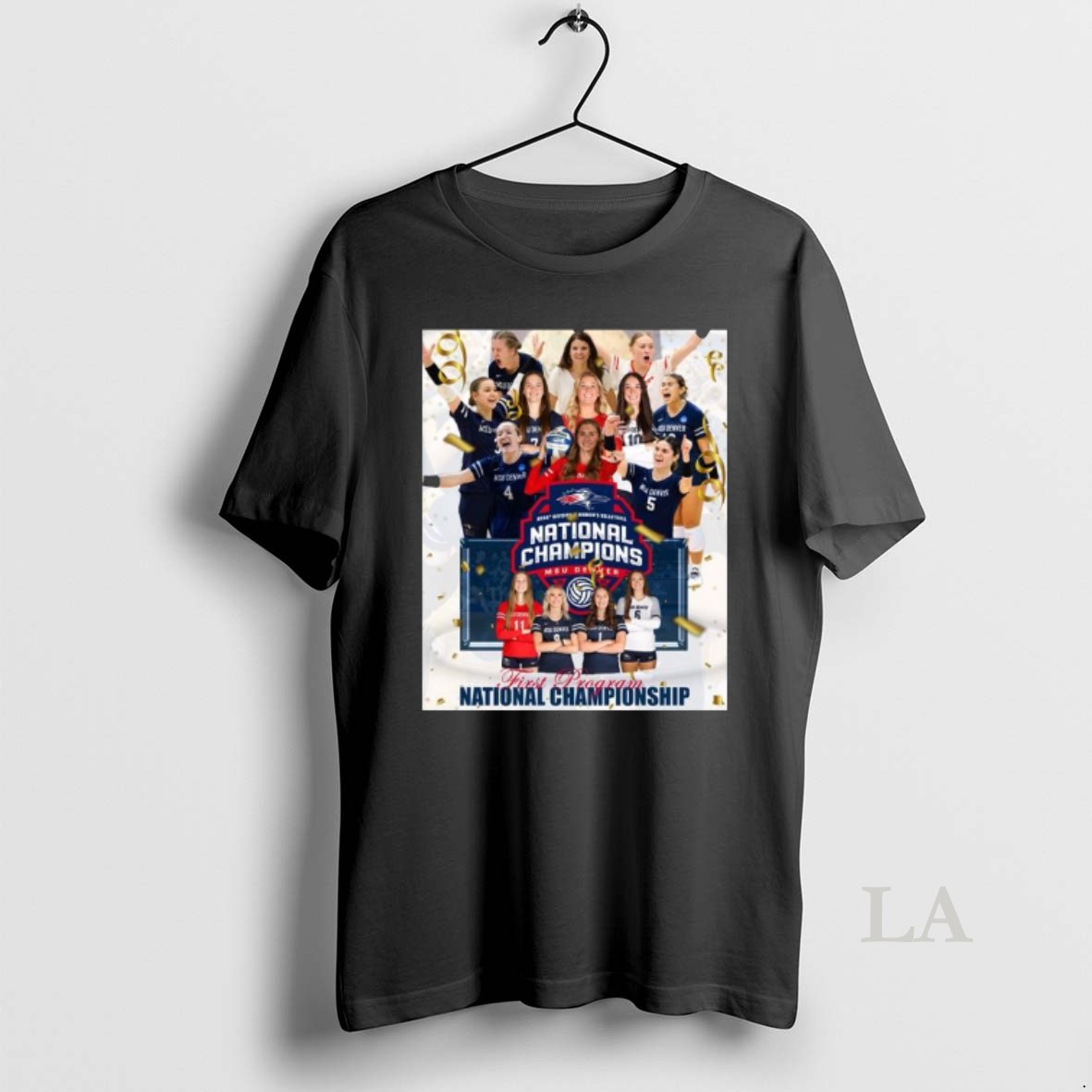 Original Msu Denver Womens Volleyball 2025 Ncaa Dii National Champions Shirt